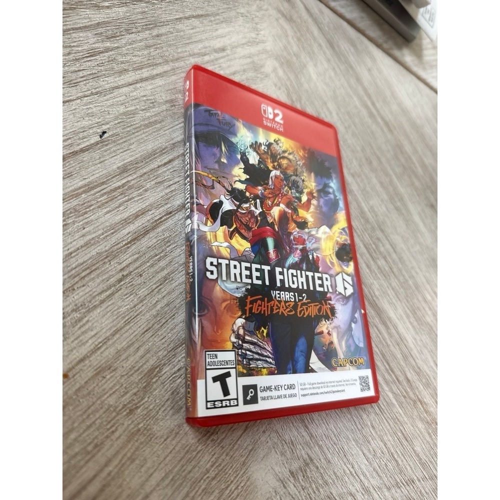 Street fighter 6 fighters edition Nintendo switch 2‎ (game key-card) video game